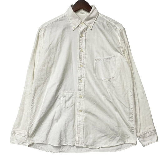 【中古品】【レディース】 45R フォーティファイブ・アール 908オーシャンボタンダウンシャツ 長袖 トップス 168-250821-as-21-izu サイズ：2 カラー：ホワイト 万代Net店