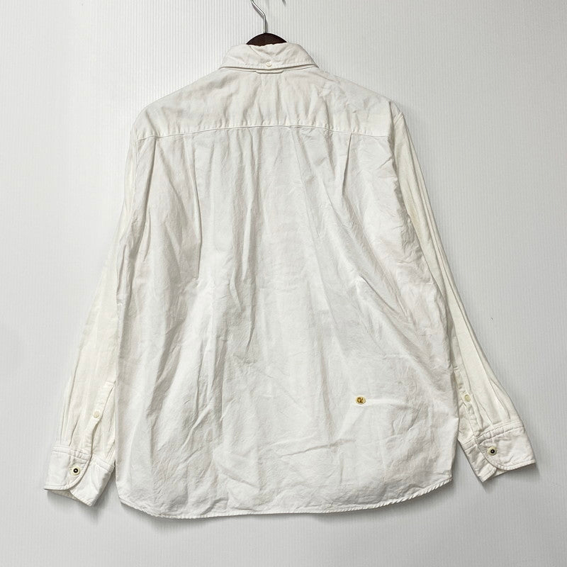 【中古品】【レディース】 45R フォーティファイブ・アール 908オーシャンボタンダウンシャツ 長袖 トップス 168-250821-as-21-izu サイズ：2 カラー：ホワイト 万代Net店