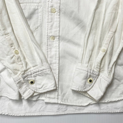 【中古品】【レディース】 45R フォーティファイブ・アール 908オーシャンボタンダウンシャツ 長袖 トップス 168-250821-as-21-izu サイズ：2 カラー：ホワイト 万代Net店