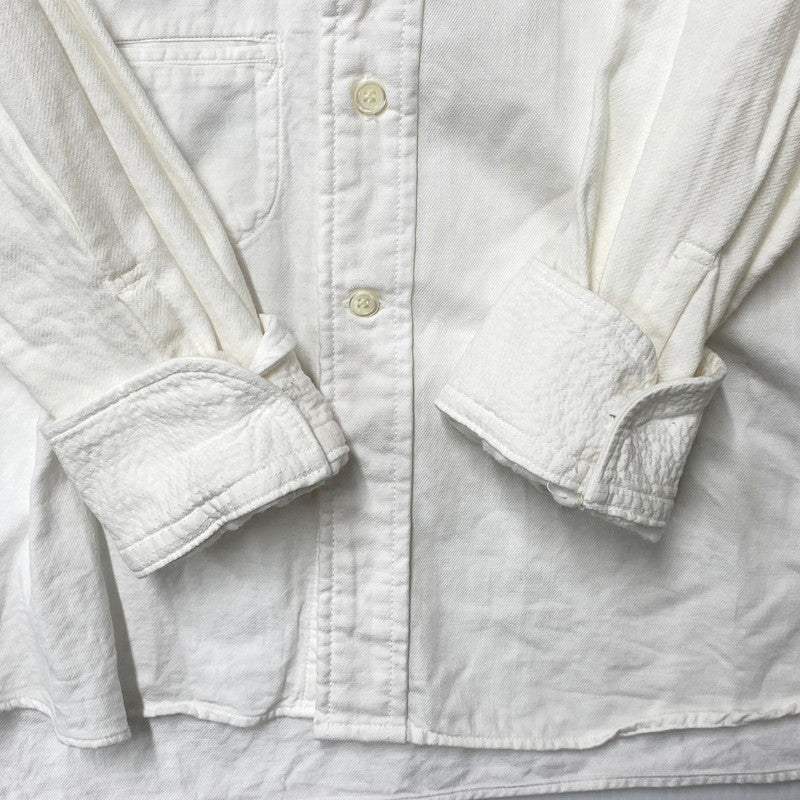 【中古品】【レディース】 45R フォーティファイブ・アール 908オーシャンボタンダウンシャツ 長袖 トップス 168-250821-as-21-izu サイズ：2 カラー：ホワイト 万代Net店