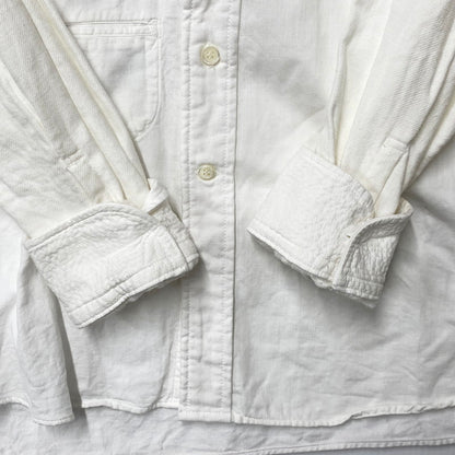 【中古品】【レディース】 45R フォーティファイブ・アール 908オーシャンボタンダウンシャツ 長袖 トップス 168-250821-as-21-izu サイズ：2 カラー：ホワイト 万代Net店