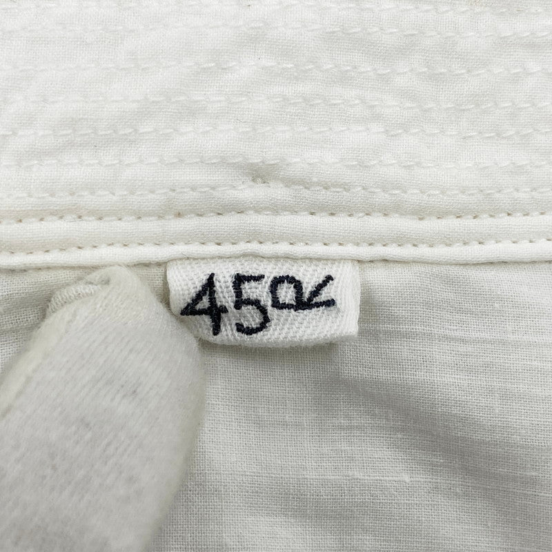 【中古品】【レディース】 45R フォーティファイブ・アール 908オーシャンボタンダウンシャツ 長袖 トップス 168-250821-as-21-izu サイズ：2 カラー：ホワイト 万代Net店