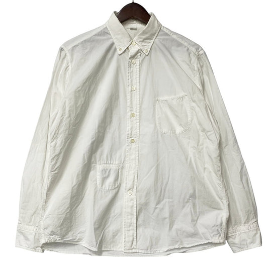 【中古品】【レディース】 45R フォーティファイブ・アール 908オーシャンボタンダウンシャツ 長袖 トップス 168-250821-as-20-izu サイズ：2 カラー：ホワイト 万代Net店