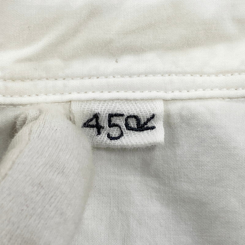 【中古品】【レディース】 45R フォーティファイブ・アール 908オーシャンボタンダウンシャツ 長袖 トップス 168-250821-as-20-izu サイズ：2 カラー：ホワイト 万代Net店