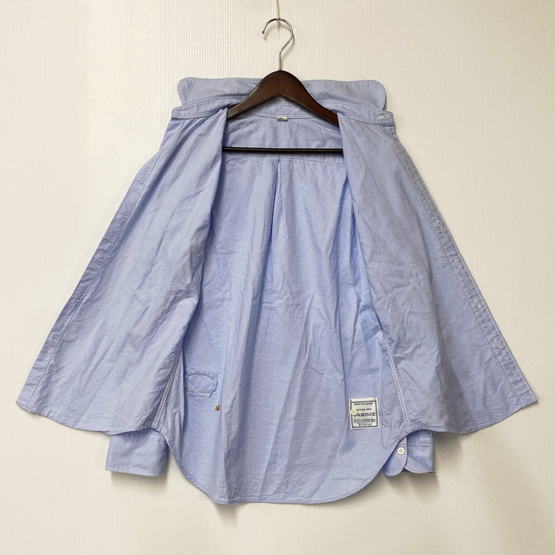 【中古品】【レディース】 45R フォーティファイブ・アール 61030033 504オックスのプティローファーシャツ 長袖 トップス 168-250821-as-22-izu サイズ：3 カラー：ブルー 万代Net店