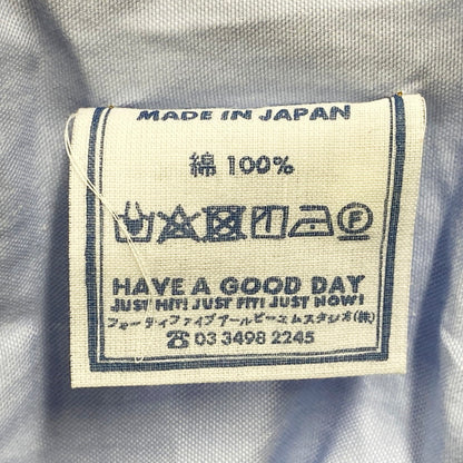 【中古品】【レディース】 45R フォーティファイブ・アール 61030033 504オックスのプティローファーシャツ 長袖 トップス 168-250821-as-22-izu サイズ：3 カラー：ブルー 万代Net店