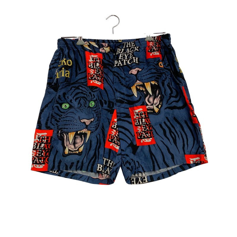 【現状渡し品】【メンズ】 WACKO MARIA ワコマリア × BLACKEYEPATCH ブラックアイパッチ × TIM LEHI ティム リーハイ HAWAIIAN SHORTS ハワイアン ショーツ ショート パンツ ズボン ボトムス 153-250820-ay-01-izu サイズ：XL カラー：ネイビー 万代Net店