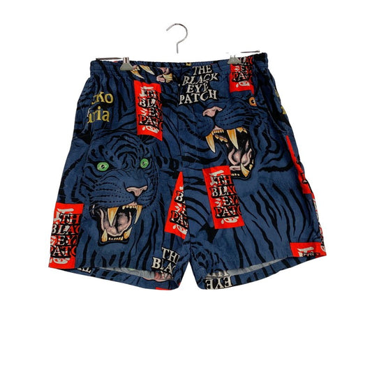 【現状渡し品】【メンズ】 WACKO MARIA ワコマリア × BLACKEYEPATCH ブラックアイパッチ × TIM LEHI ティム リーハイ HAWAIIAN SHORTS ハワイアン ショーツ ショート パンツ ズボン ボトムス 153-250820-ay-01-izu サイズ：XL カラー：ネイビー 万代Net店