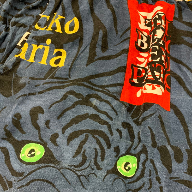 【現状渡し品】【メンズ】 WACKO MARIA ワコマリア × BLACKEYEPATCH ブラックアイパッチ × TIM LEHI ティム リーハイ HAWAIIAN SHORTS ハワイアン ショーツ ショート パンツ ズボン ボトムス 153-250820-ay-01-izu サイズ：XL カラー：ネイビー 万代Net店