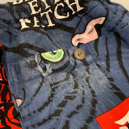 【現状渡し品】【メンズ】 WACKO MARIA ワコマリア × BLACKEYEPATCH ブラックアイパッチ × TIM LEHI ティム リーハイ HAWAIIAN SHORTS ハワイアン ショーツ ショート パンツ ズボン ボトムス 153-250820-ay-01-izu サイズ：XL カラー：ネイビー 万代Net店