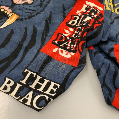 【現状渡し品】【メンズ】 WACKO MARIA ワコマリア × BLACKEYEPATCH ブラックアイパッチ × TIM LEHI ティム リーハイ HAWAIIAN SHORTS ハワイアン ショーツ ショート パンツ ズボン ボトムス 153-250820-ay-01-izu サイズ：XL カラー：ネイビー 万代Net店