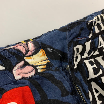 【現状渡し品】【メンズ】 WACKO MARIA ワコマリア × BLACKEYEPATCH ブラックアイパッチ × TIM LEHI ティム リーハイ HAWAIIAN SHORTS ハワイアン ショーツ ショート パンツ ズボン ボトムス 153-250820-ay-01-izu サイズ：XL カラー：ネイビー 万代Net店