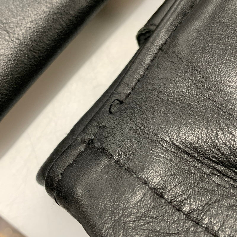 【中古品】【メンズ】 schott ショット 6061 COWHIDE SINGLE RIDERS JACKET シングル ライダース ジャケット USA製 アウター 145-250820-ay-03-izu サイズ：36 カラー：ブラック 万代Net店