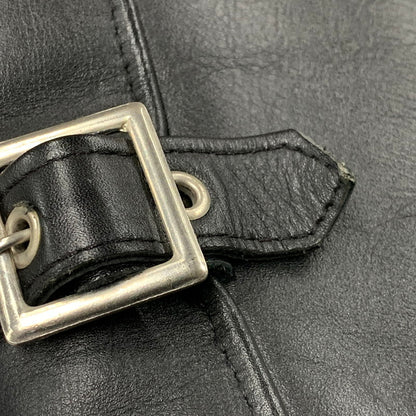 【中古品】【メンズ】 schott ショット 6061 COWHIDE SINGLE RIDERS JACKET シングル ライダース ジャケット USA製 アウター 145-250820-ay-03-izu サイズ：36 カラー：ブラック 万代Net店