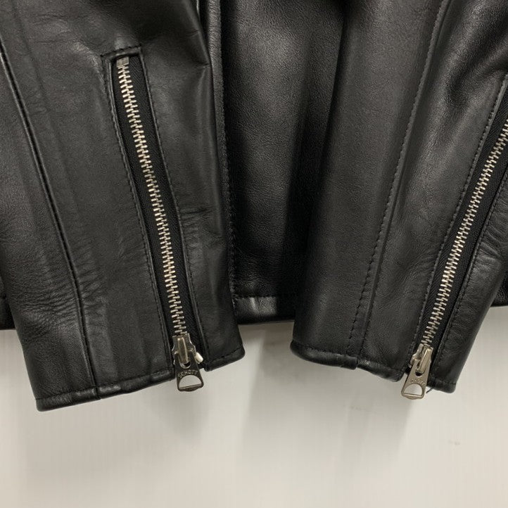 【中古品】【メンズ】 schott ショット 6061 COWHIDE SINGLE RIDERS JACKET シングル ライダース ジャケット USA製 アウター 145-250820-ay-03-izu サイズ：36 カラー：ブラック 万代Net店