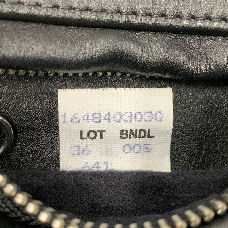 【中古品】【メンズ】 schott ショット 6061 COWHIDE SINGLE RIDERS JACKET シングル ライダース ジャケット USA製 アウター 145-250820-ay-03-izu サイズ：36 カラー：ブラック 万代Net店