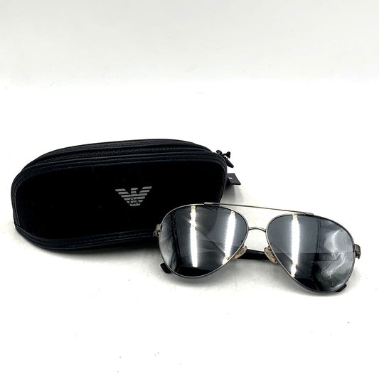 【中古品】【メンズ】 Emporio Armani エンポリオ・アルマーニ EA2046D SUNGLASSES サングラス 眼鏡 アイウェア 服飾雑貨 203-250828-ma-14-izu サイズ：62□13 145 カラー：シルバー×グレー系 万代Net店