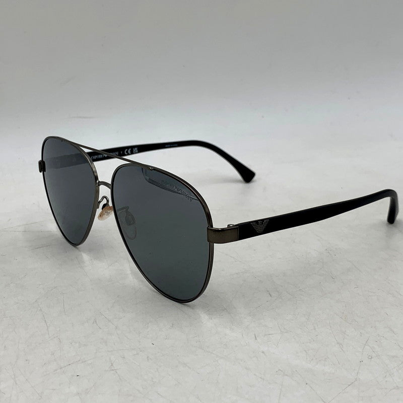 【中古品】【メンズ】 Emporio Armani エンポリオ・アルマーニ EA2046D SUNGLASSES サングラス 眼鏡 アイウェア 服飾雑貨 203-250828-ma-14-izu サイズ：62□13 145 カラー：シルバー×グレー系 万代Net店