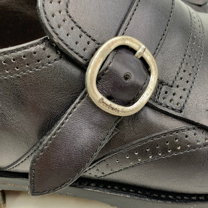 【中古品】【メンズ】 Berluti ベルルッティ 3228 ウイングチップ シングルモンシューズ 靴 183-250820-ay-04-izu サイズ：8.5 カラー：ブラック 万代Net店