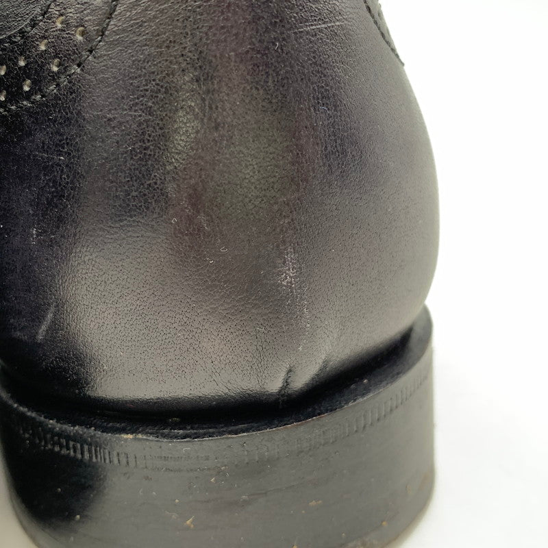 【中古品】【メンズ】 Berluti ベルルッティ 3228 ウイングチップ シングルモンシューズ 靴 183-250820-ay-04-izu サイズ：8.5 カラー：ブラック 万代Net店