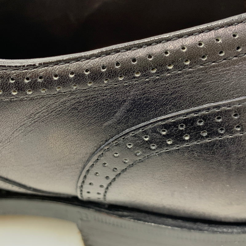 【中古品】【メンズ】 Berluti ベルルッティ 3228 ウイングチップ シングルモンシューズ 靴 183-250820-ay-04-izu サイズ：8.5 カラー：ブラック 万代Net店