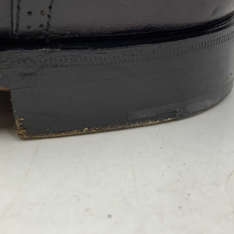 【中古品】【メンズ】 Berluti ベルルッティ 3228 ウイングチップ シングルモンシューズ 靴 183-250820-ay-04-izu サイズ：8.5 カラー：ブラック 万代Net店