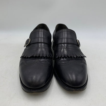 【中古品】【メンズ】 Berluti ベルルッティ 3228 ウイングチップ シングルモンシューズ 靴 183-250820-ay-04-izu サイズ：8.5 カラー：ブラック 万代Net店