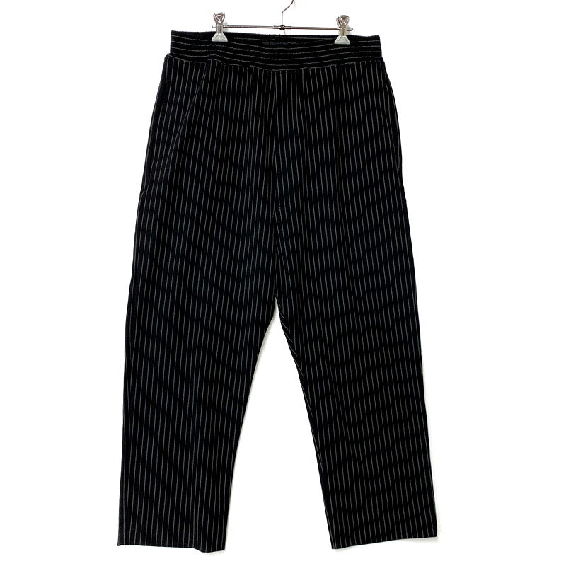 【中古品】【メンズ】 GOD SELECTION XXX ゴッドセレクション トリプルエックス STRIPE EASY PANTS ストライプ イージーパンツ ボトムス 153-250821-as-04-izu サイズ：L カラー：ブラック 万代Net店