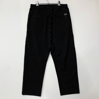 【中古品】【メンズ】 GOD SELECTION XXX ゴッドセレクション トリプルエックス STRIPE EASY PANTS ストライプ イージーパンツ ボトムス 153-250821-as-04-izu サイズ：L カラー：ブラック 万代Net店