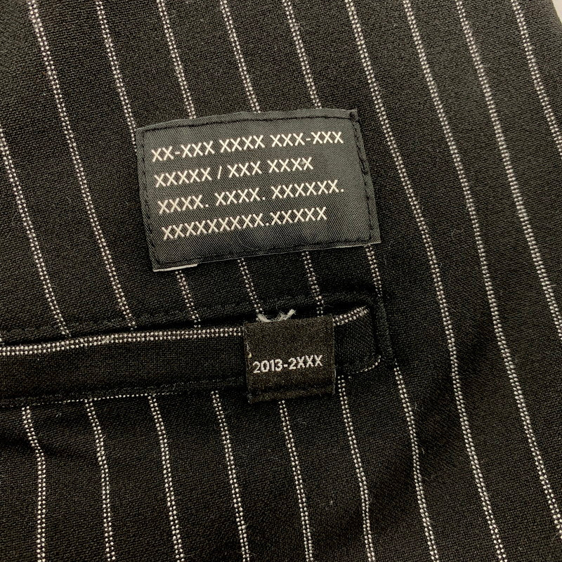 【中古品】【メンズ】 GOD SELECTION XXX ゴッドセレクション トリプルエックス STRIPE EASY PANTS ストライプ イージーパンツ ボトムス 153-250821-as-04-izu サイズ：L カラー：ブラック 万代Net店