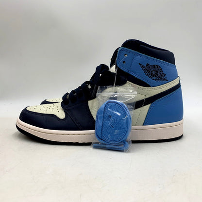 【中古品】【メンズ】 NIKE ナイキ AIR JORDAN 1 RETRO HIGH OG 555088-140 エアジョーダン 1 レトロ ハイ OG スニーカー シューズ 靴 160-250821-as-14-izu サイズ：27.5cm カラー：SAIL/OBSIDIAN-UNIVERSITY BLUE 万代Net店