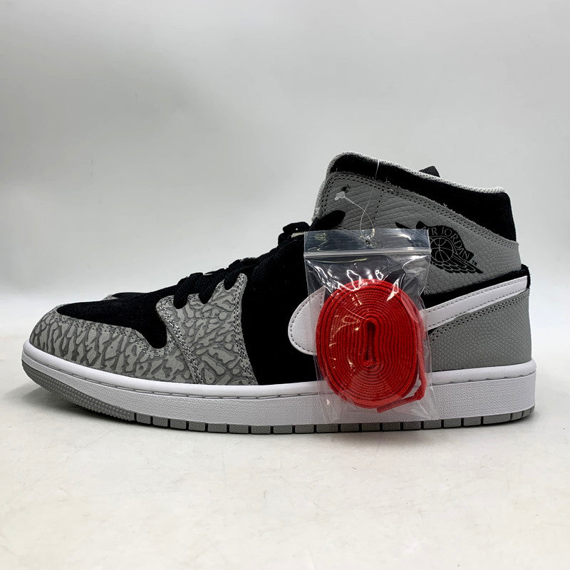 【中古美品】【メンズ】 NIKE ナイキ AIR JORDAN 1 MID SE DM1200-016 エア ジョーダン 1 ミッド SE スニーカー シューズ 靴 160-250821-as-12-izu サイズ：29cm カラー：BLACK/UNIVERSITY RED-WHITE 万代Net店