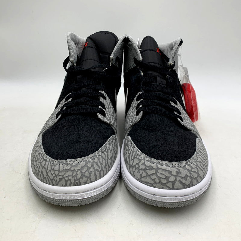 【中古美品】【メンズ】 NIKE ナイキ AIR JORDAN 1 MID SE DM1200-016 エア ジョーダン 1 ミッド SE スニーカー シューズ 靴 160-250821-as-12-izu サイズ：29cm カラー：BLACK/UNIVERSITY RED-WHITE 万代Net店