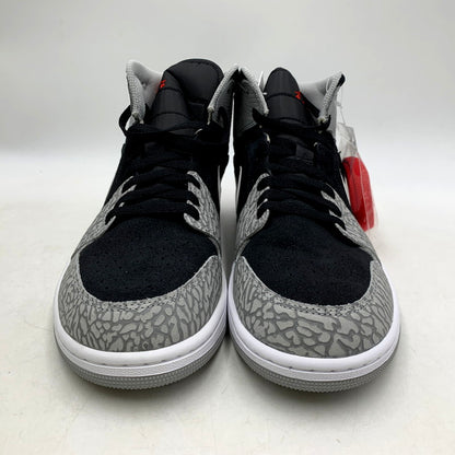 【中古美品】【メンズ】 NIKE ナイキ AIR JORDAN 1 MID SE DM1200-016 エア ジョーダン 1 ミッド SE スニーカー シューズ 靴 160-250821-as-12-izu サイズ：29cm カラー：BLACK/UNIVERSITY RED-WHITE 万代Net店