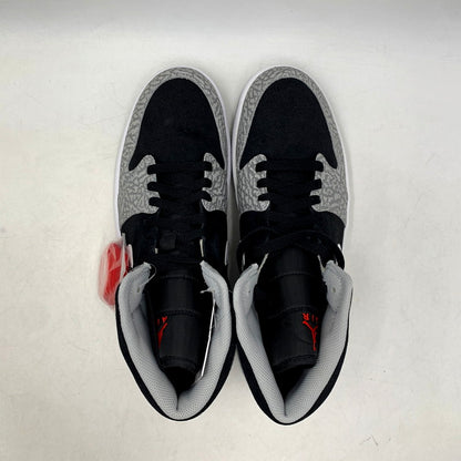 【中古美品】【メンズ】 NIKE ナイキ AIR JORDAN 1 MID SE DM1200-016 エア ジョーダン 1 ミッド SE スニーカー シューズ 靴 160-250821-as-12-izu サイズ：29cm カラー：BLACK/UNIVERSITY RED-WHITE 万代Net店