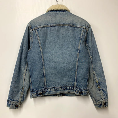 【中古品】【メンズ】 Levi's リーバイス DENIM BOA JACKET 70608-0216 デニム ボア ジャケット USA製 アウター 146-250821-as-09-izu サイズ：36R カラー：ライトインディゴ 万代Net店