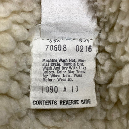 【中古品】【メンズ】 Levi's リーバイス DENIM BOA JACKET 70608-0216 デニム ボア ジャケット USA製 アウター 146-250821-as-09-izu サイズ：36R カラー：ライトインディゴ 万代Net店