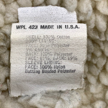 【中古品】【メンズ】 Levi's リーバイス DENIM BOA JACKET 70608-0216 デニム ボア ジャケット USA製 アウター 146-250821-as-09-izu サイズ：36R カラー：ライトインディゴ 万代Net店