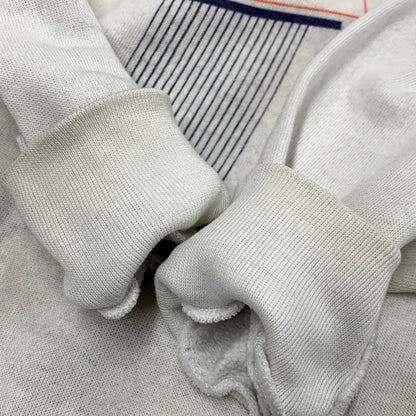【中古品】【メンズ】 ILLINI SWEATSHIRT スウェットシャツ USA製 トリコタグ後期 長袖 トップス 146-250823-as-07-izu サイズ：L カラー：ホワイト系 万代Net店