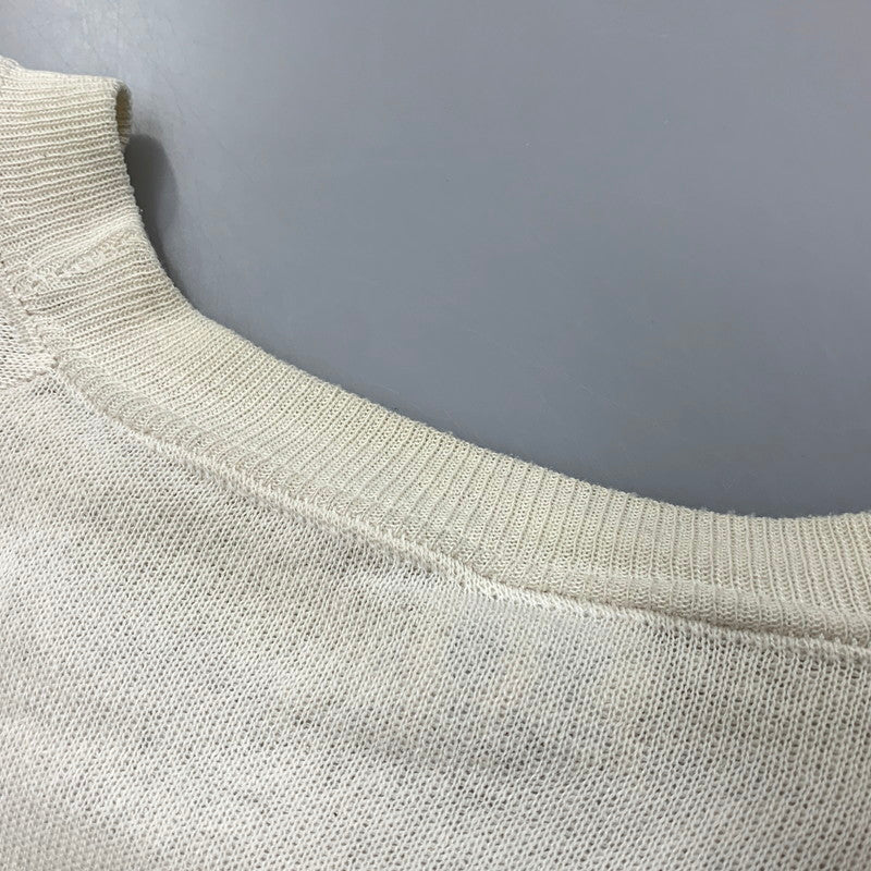 【中古品】【メンズ】 ILLINI SWEATSHIRT スウェットシャツ USA製 トリコタグ後期 長袖 トップス 146-250823-as-07-izu サイズ：L カラー：ホワイト系 万代Net店