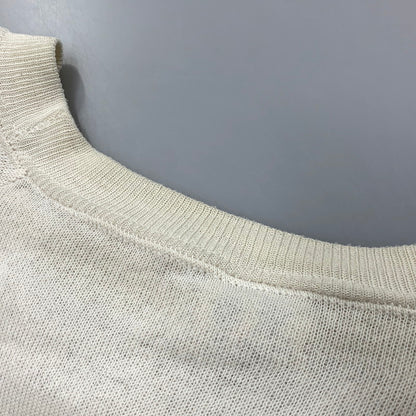 【中古品】【メンズ】 ILLINI SWEATSHIRT スウェットシャツ USA製 トリコタグ後期 長袖 トップス 146-250823-as-07-izu サイズ：L カラー：ホワイト系 万代Net店