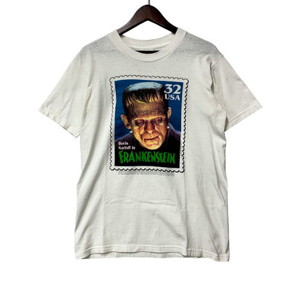 【中古品】【メンズ】 CLASSIC MONSTERS STAMPS BORIS KARLOFF IN FRANKENSTEIN T-SHIRT c1997 フランケンシュタイン Tシャツ 半袖 トップス 146-250821-as-07-izu カラー：ホワイト 万代Net店