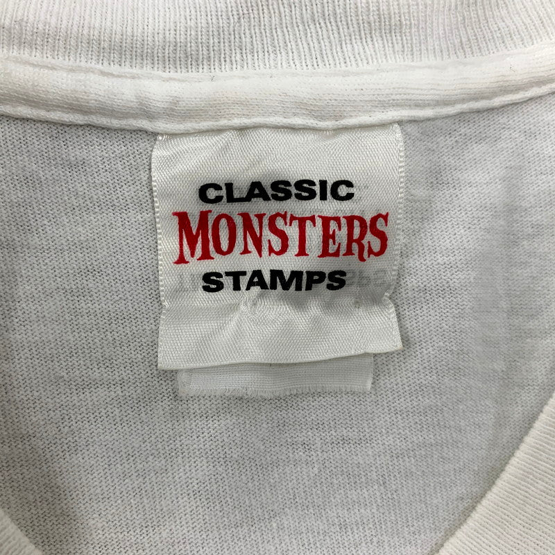 【中古品】【メンズ】 CLASSIC MONSTERS STAMPS BORIS KARLOFF IN FRANKENSTEIN T-SHIRT c1997 フランケンシュタイン Tシャツ 半袖 トップス 146-250821-as-07-izu カラー：ホワイト 万代Net店