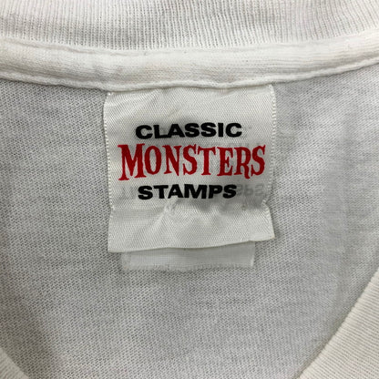 【中古品】【メンズ】 CLASSIC MONSTERS STAMPS BORIS KARLOFF IN FRANKENSTEIN T-SHIRT c1997 フランケンシュタイン Tシャツ 半袖 トップス 146-250821-as-07-izu カラー：ホワイト 万代Net店