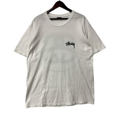【中古品】【メンズ】 STUSSY ステューシー BIG SS LINK SS T-SHIRT ショートスリーブ Tシャツ メキシコ製 半袖 トップス 142-250821-as-06-izu サイズ：L カラー：ホワイト 万代Net店