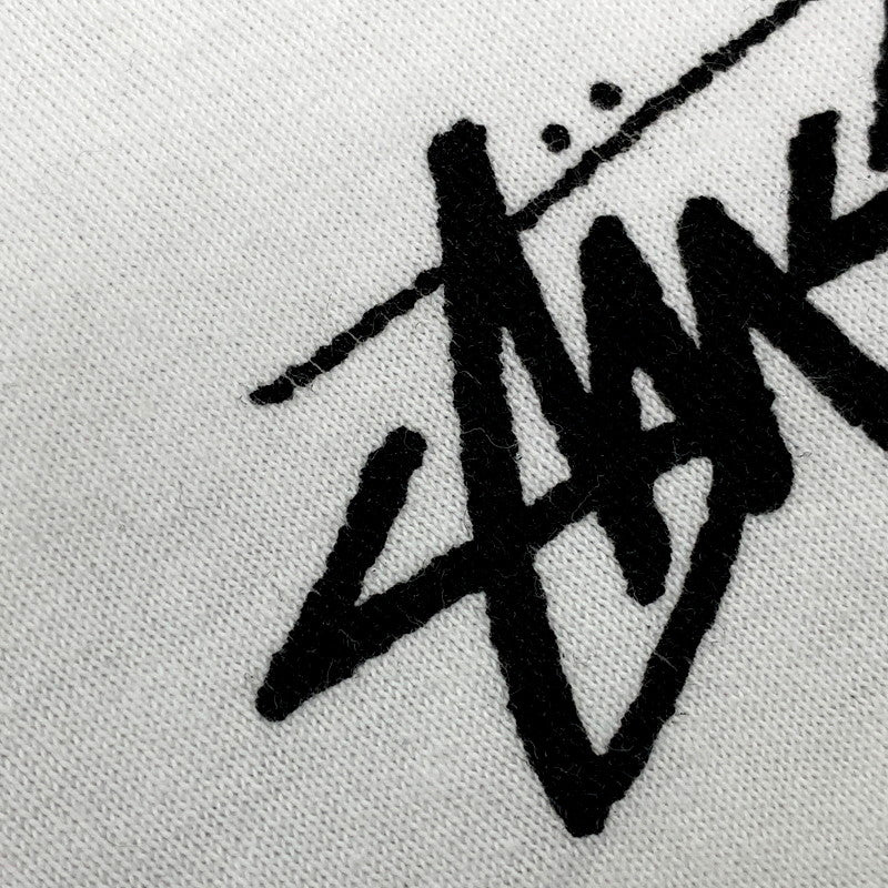 【中古品】【メンズ】 STUSSY ステューシー BIG SS LINK SS T-SHIRT ショートスリーブ Tシャツ メキシコ製 半袖 トップス 142-250821-as-06-izu サイズ：L カラー：ホワイト 万代Net店