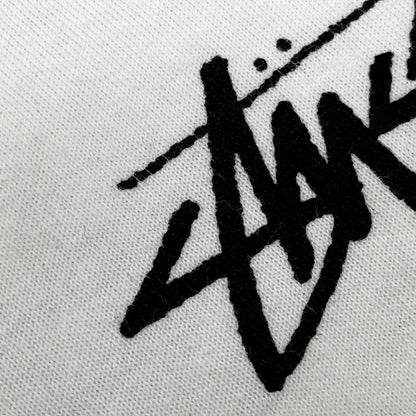 【中古品】【メンズ】 STUSSY ステューシー BIG SS LINK SS T-SHIRT ショートスリーブ Tシャツ メキシコ製 半袖 トップス 142-250821-as-06-izu サイズ：L カラー：ホワイト 万代Net店