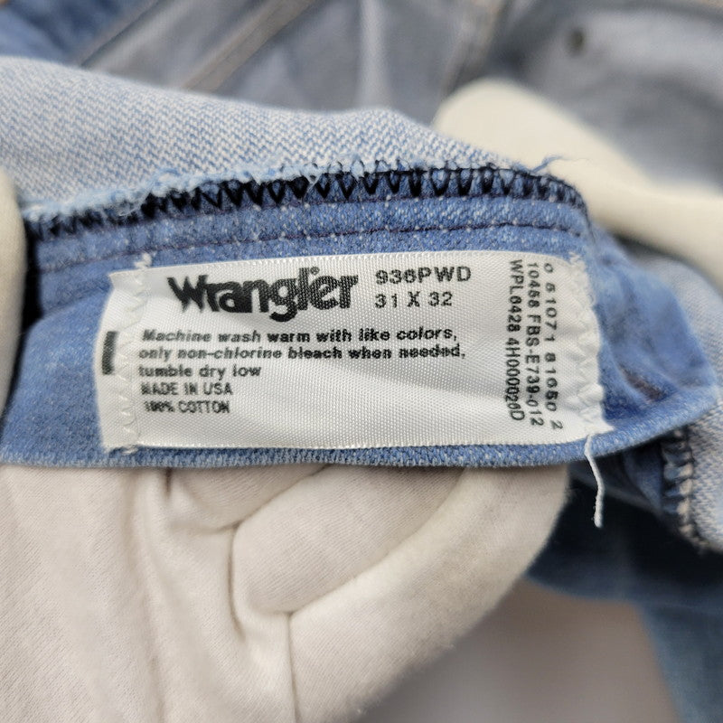 【中古品】【メンズ】 DENIM PANTS 936PWD デニムパンツ USA製 ジーンズ ボトムス 157-250823-as-15-izu サイズ：31×32 カラー：ブルー 万代Net店