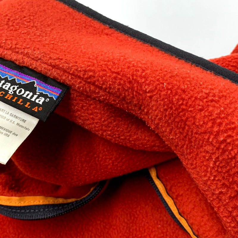 【中古品】【メンズ】 patagonia パタゴニア SYNCHILLA HALF ZIP FLEECE PULLOVER 25735F4 シンチラ ハーフ ジップ フリース プルオーバー 長袖 トップス 144-250822-ay-08-izu サイズ：M カラー：ダークレッド 万代Net店