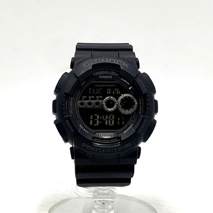 【中古品】【メンズ】 G-SHOCK ジーショック GD-100-1BJF GD-100 SERIES デジタル腕時計 196-250828-ma-15-izu サイズ：55 × 51.2 × 17.4 mm カラー：BLACK 万代Net店